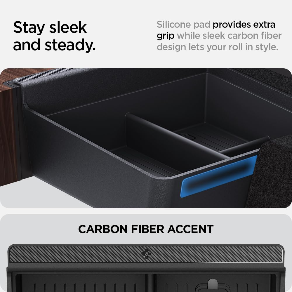 Amazon | Spigen アームレストコンソールオーガナイザー (モデル X